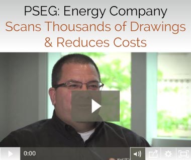 Banner for Document Scanning Case Study - PSEG: Energy Company Scans Thousands of Drawings & Reduces Costs