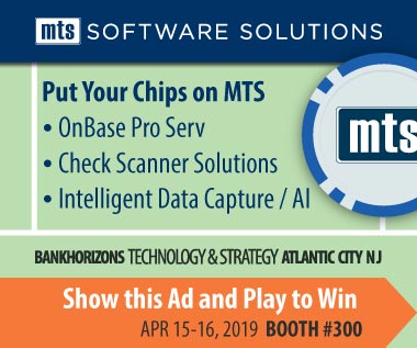 Banner rectangle for Event: BankHorizons Technology & Strategy Conference Apr 15-16, 2019 Atlantic City NJ