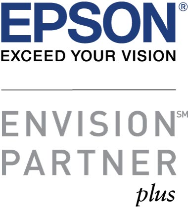 Logo for Epson Exceed Your Vision - Envision Partner Plus